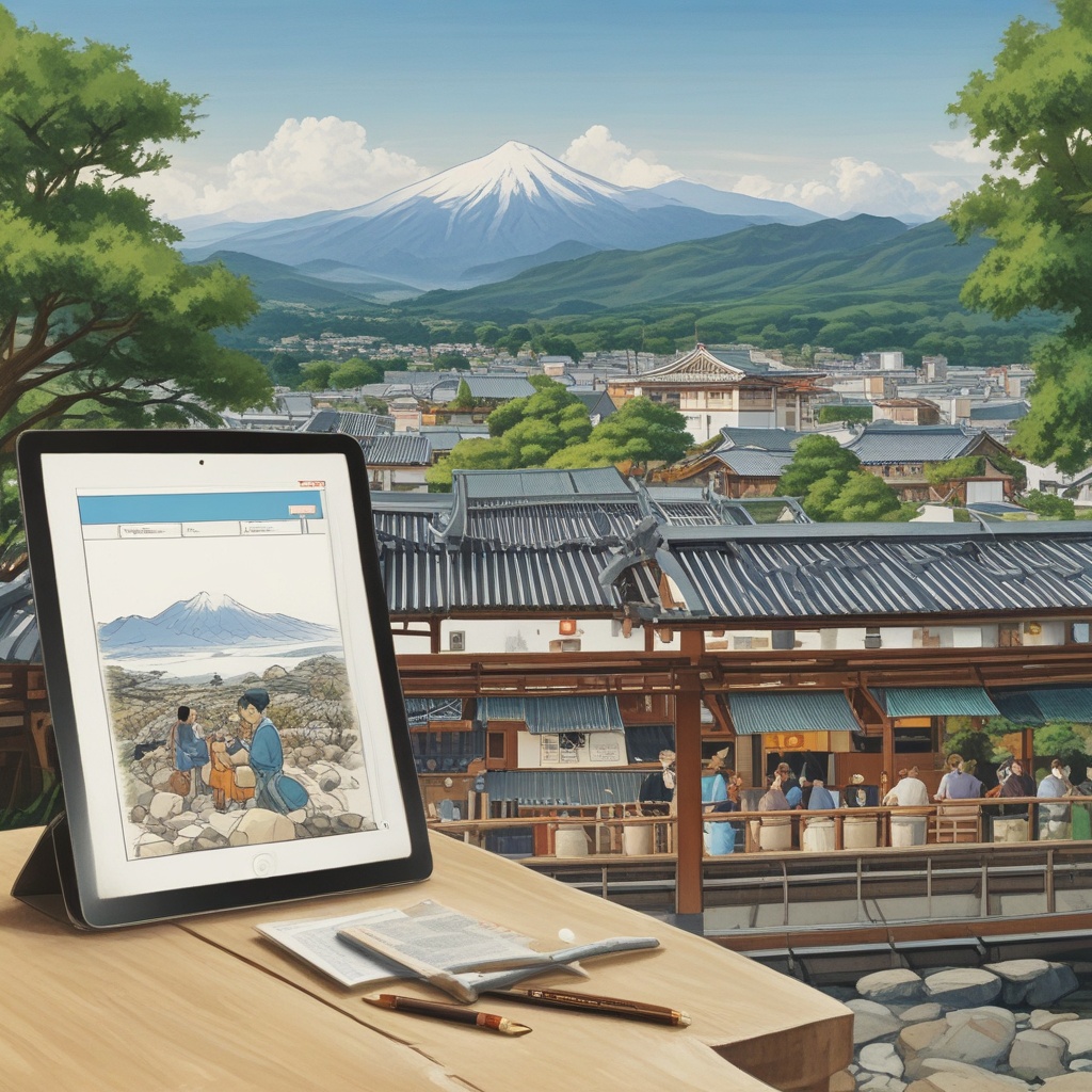 Study in Shizuoka on iPad and iPhone